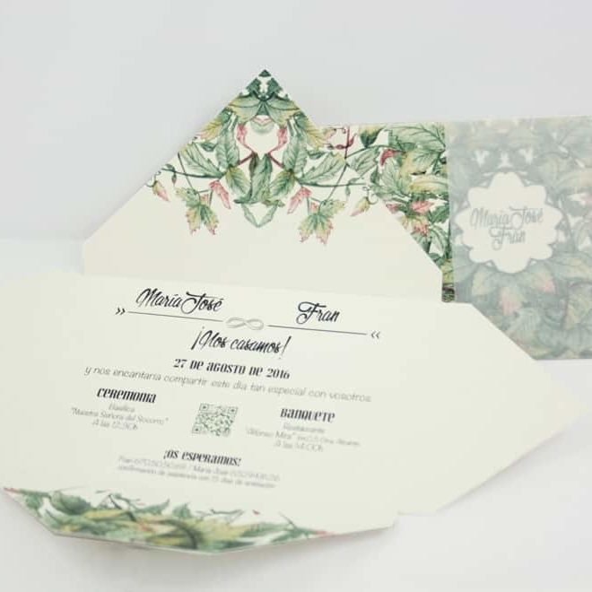 Invitaciones de boda Madrid