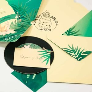 Invitaciones green