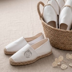 Espardeñas para eventos perosonalizadas con logo, bodas, congresos, comuniones...