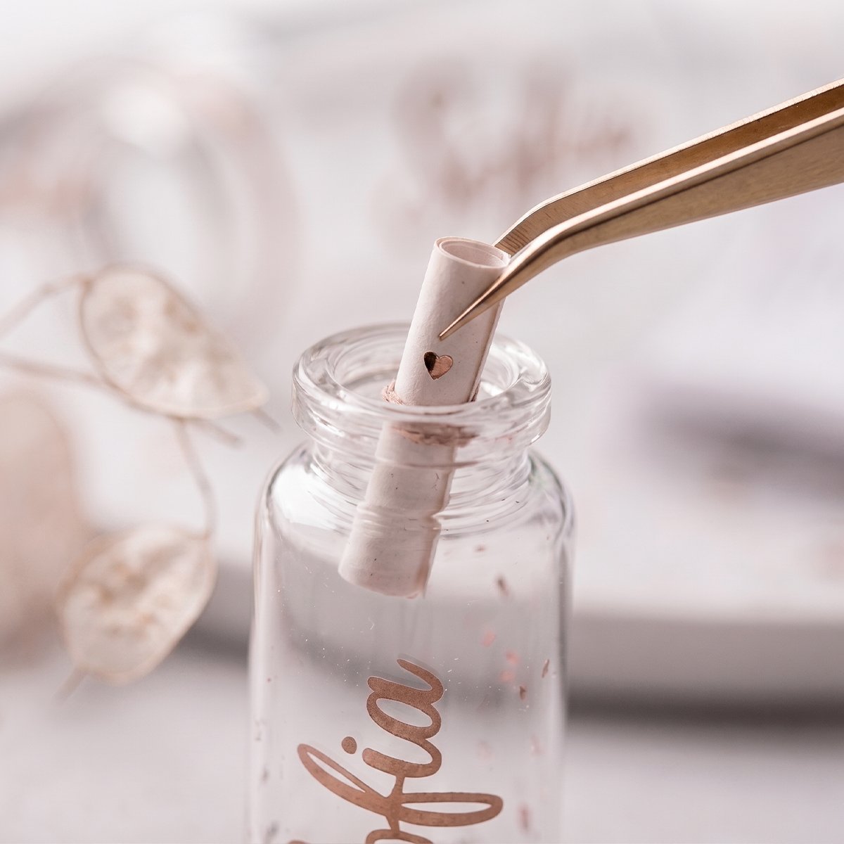 mensaje en tarrito personalizao mensaje en tarrito de cristal personalizado